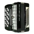 Weltmeister Grandina Button Accordion 120 Bass, made in Germany, 5 Row Bayan B Griff, Straps and Case, 2722