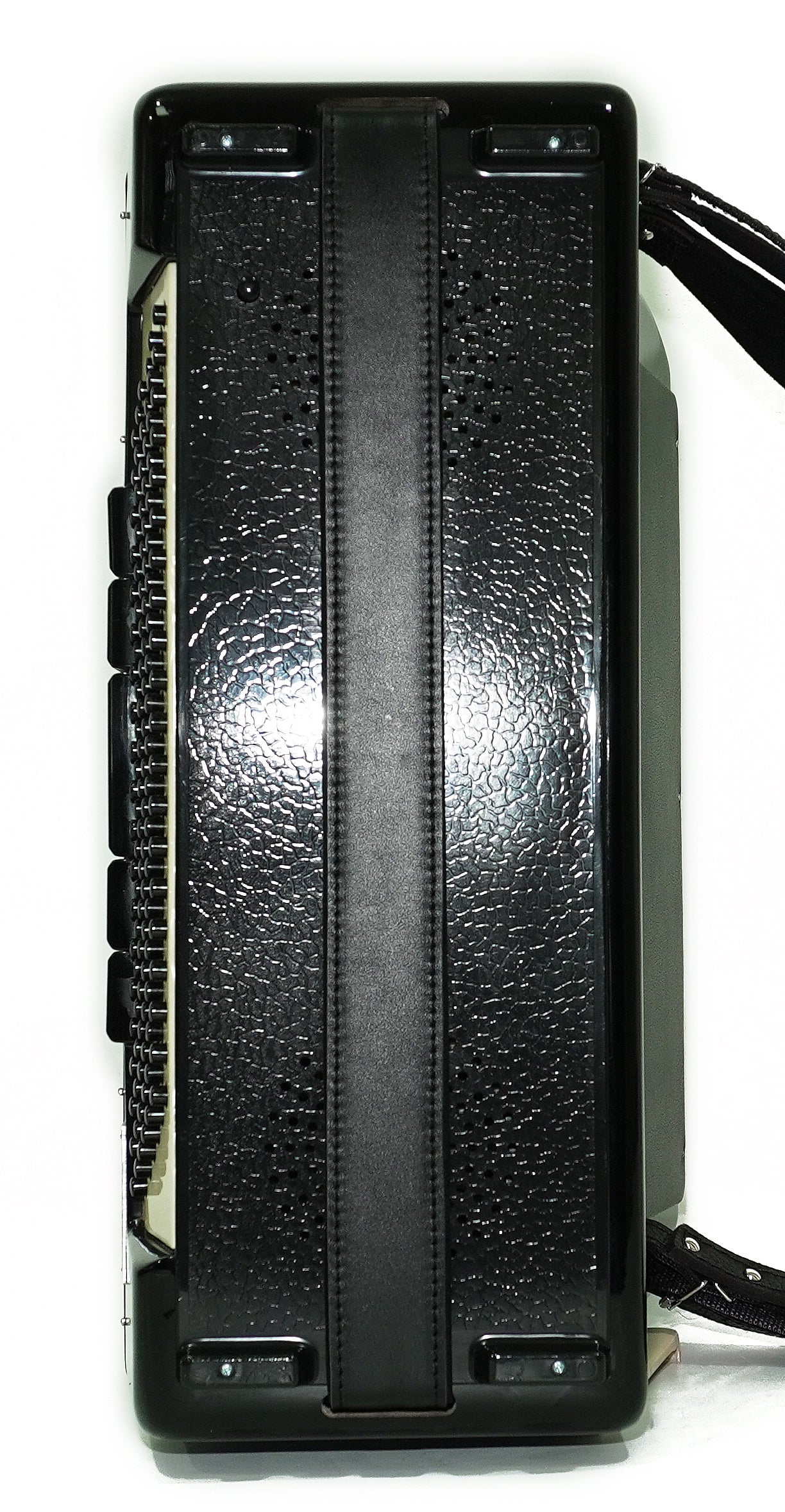 Weltmeister Grandina Button Accordion 120 Bass, made in Germany, 5 Row Bayan B Griff, Straps and Case, 2722