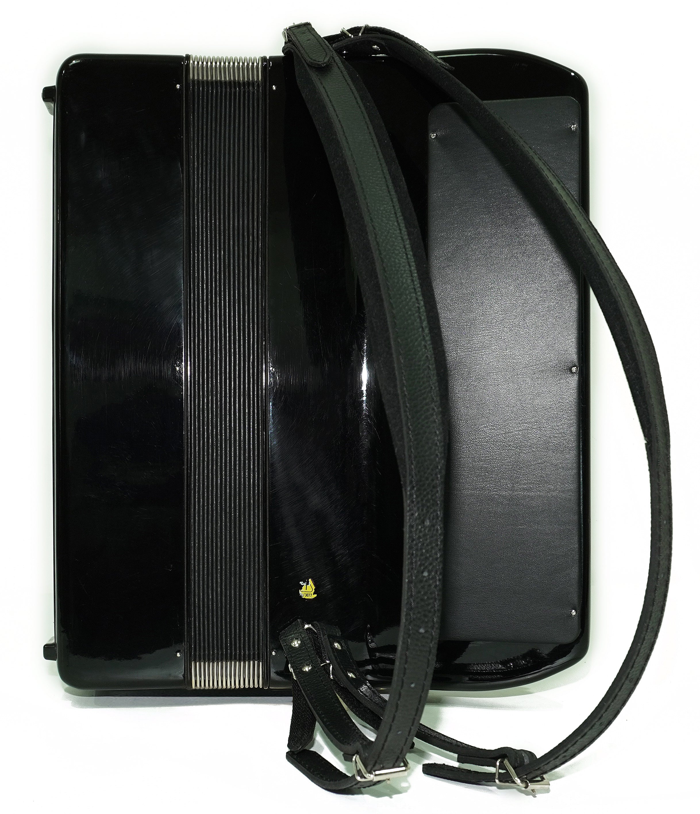 Weltmeister Grandina Button Accordion 120 Bass, made in Germany, 5 Row Bayan B Griff, Straps and Case, 2722