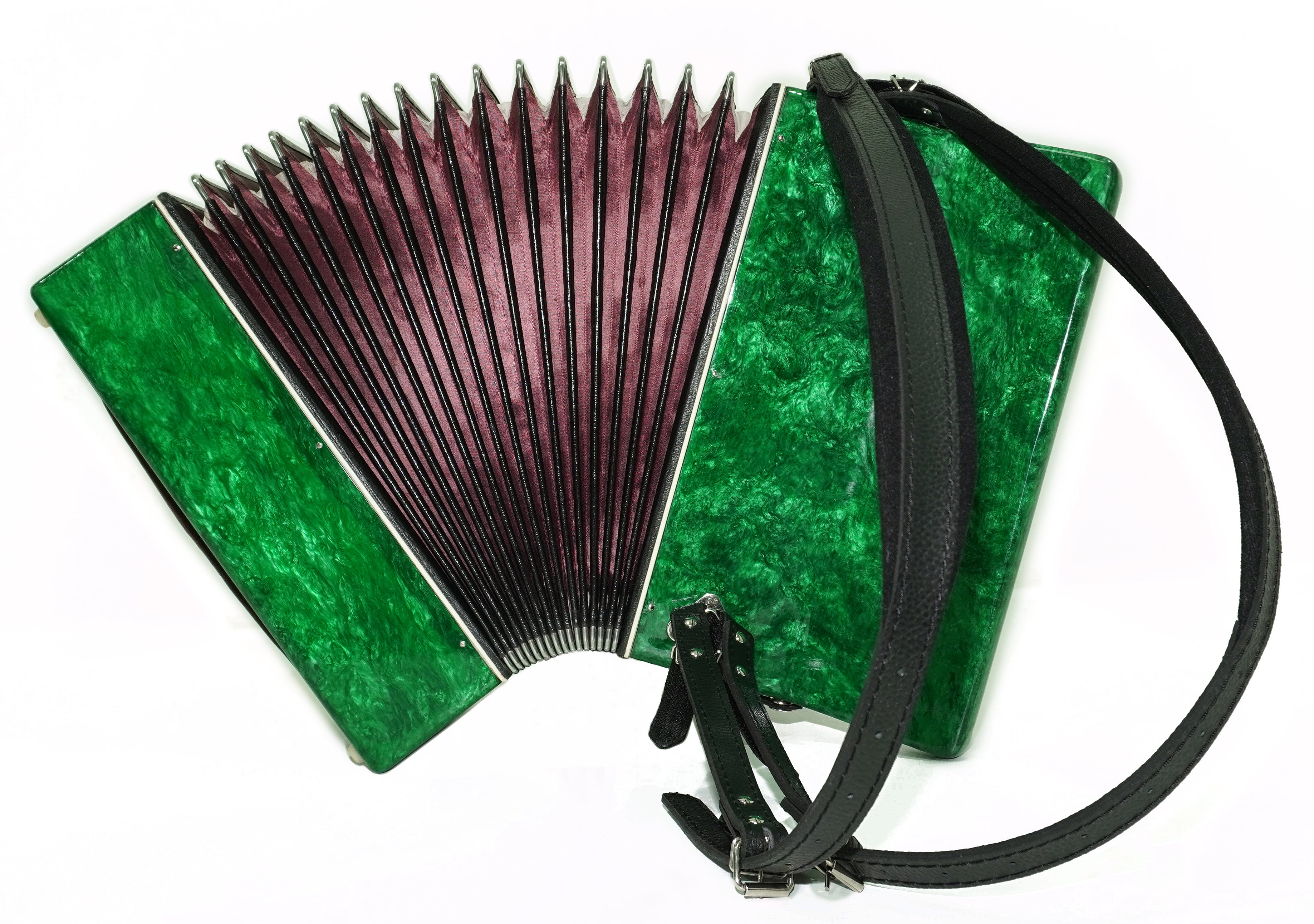 Lightweight Russian Piano Accordion 60 Bass Teza Yunost for Beginners Children Kids, New Straps, Small Concertina Musicales for Study, 2729