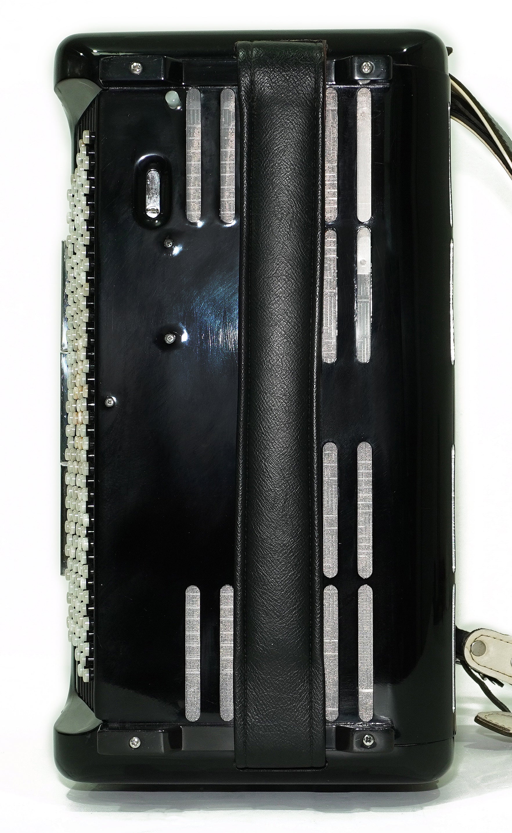 Converter Hohner Morino Artiste XII Cassotto Button Accordion, made in Germany, C Griff Knopfakkordeon, Straps and Case, 2723