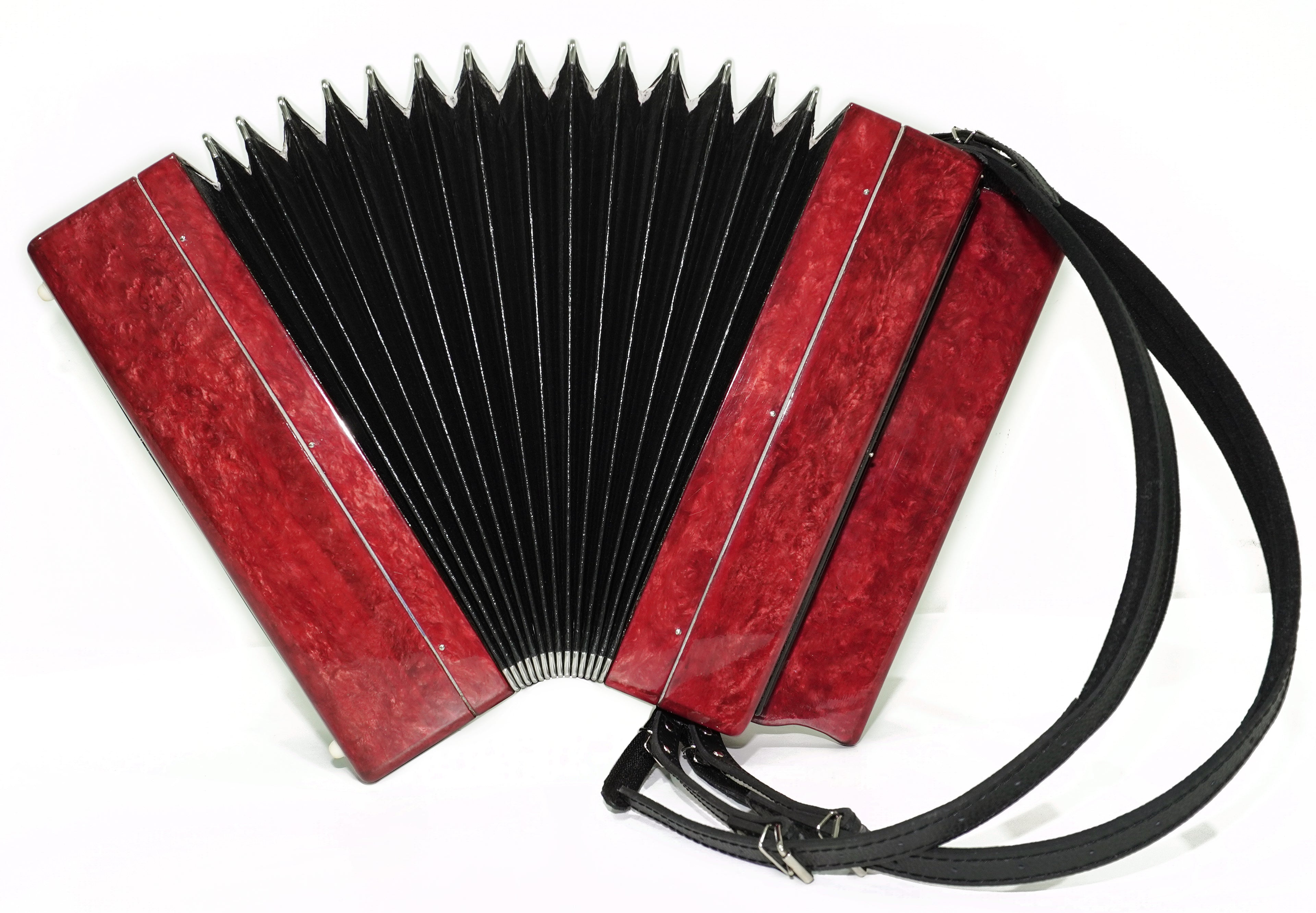 Tulskiy Russian Bayan Tula 202 Button Accordion 100 bass Acordeone de Botones, New Straps and Soft Case for Gift, 2733