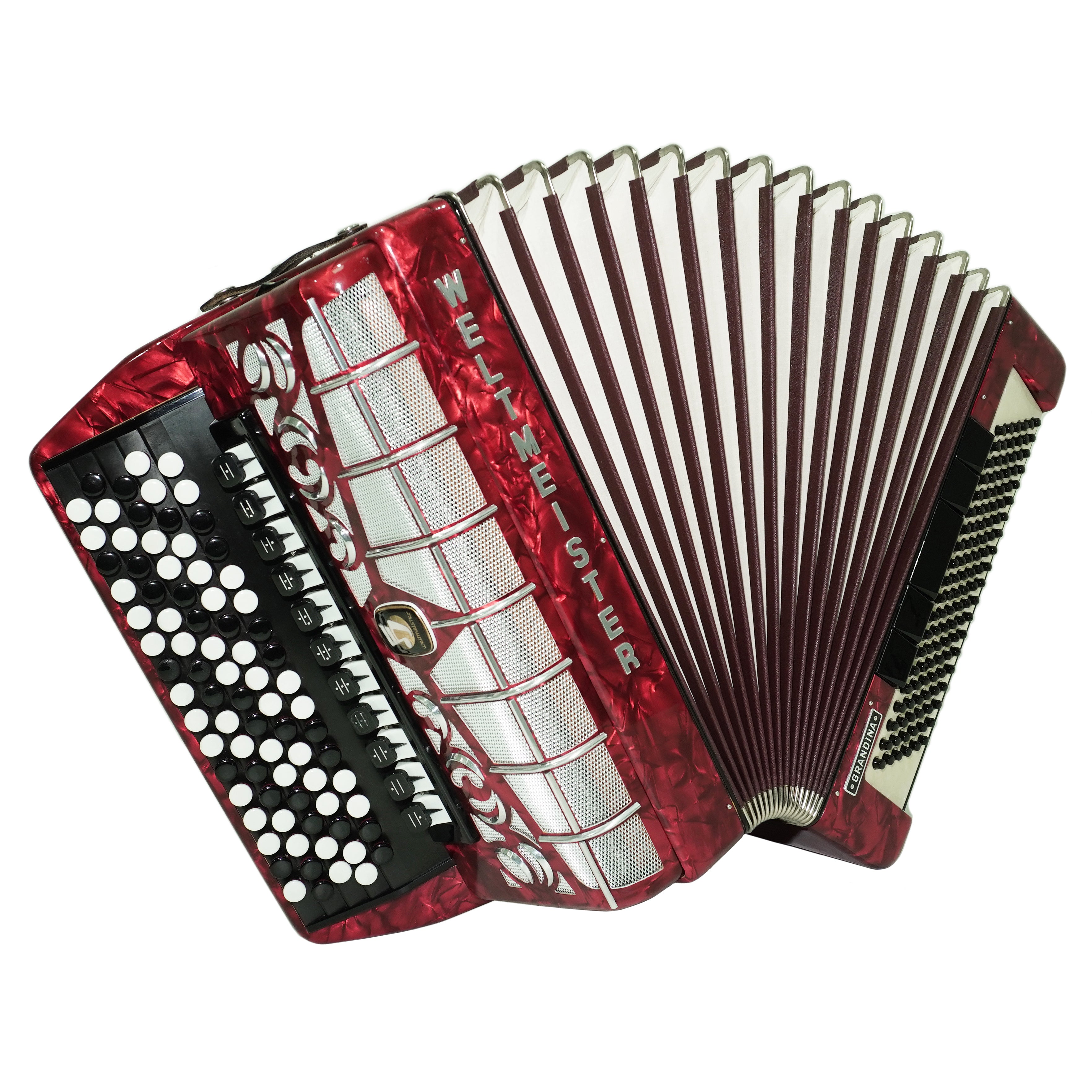 Weltmeister Grandina Button Accordion 120 Bass, made in Germany, preorder for Karina Karnaukh, first payment