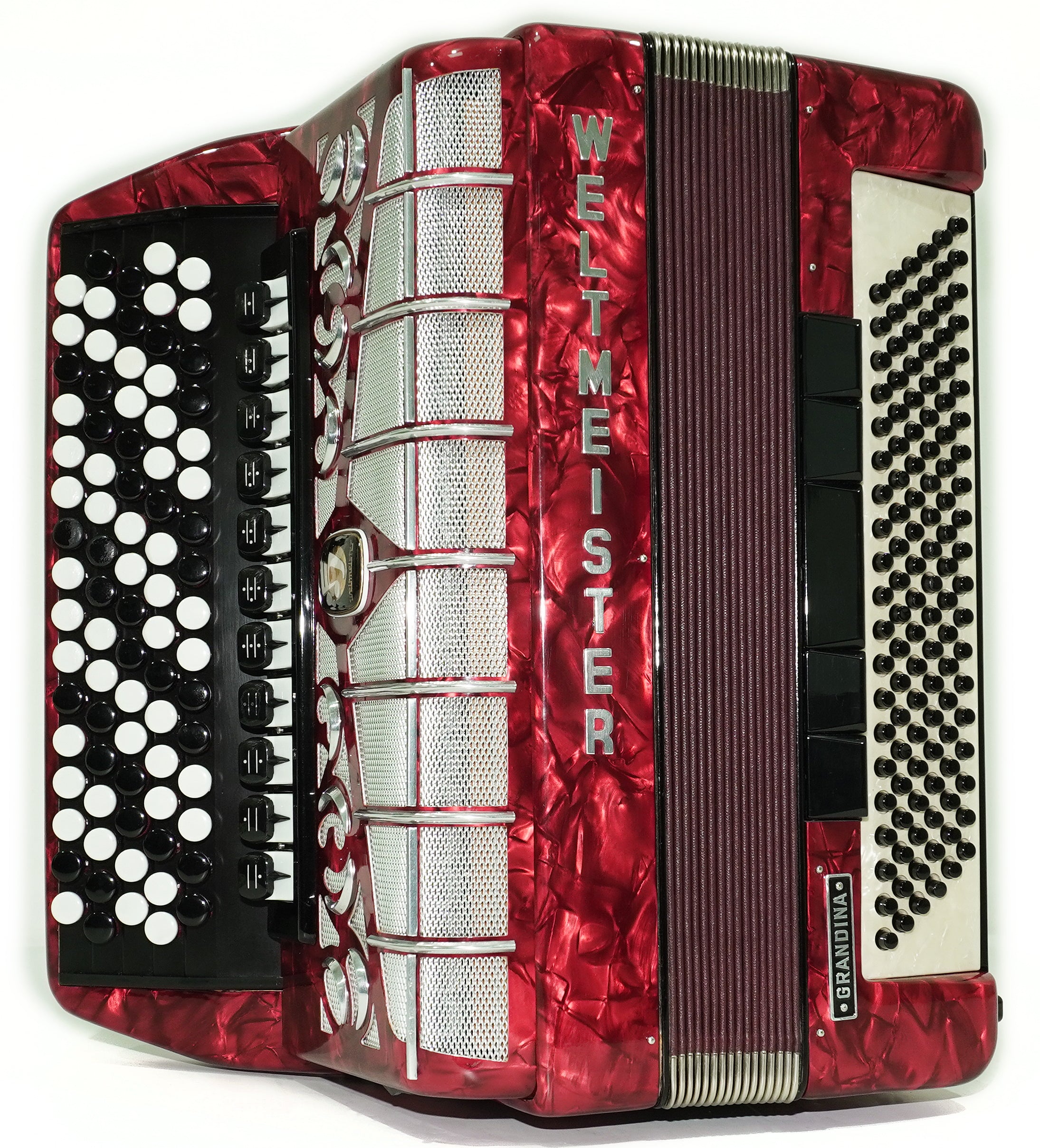 Weltmeister Grandina Button Accordion 120 Bass, made in Germany, preorder for Karina Karnaukh, first payment