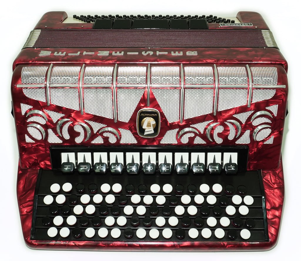 Weltmeister Grandina Button Accordion 120 Bass, made in Germany, preorder for Karina Karnaukh, first payment