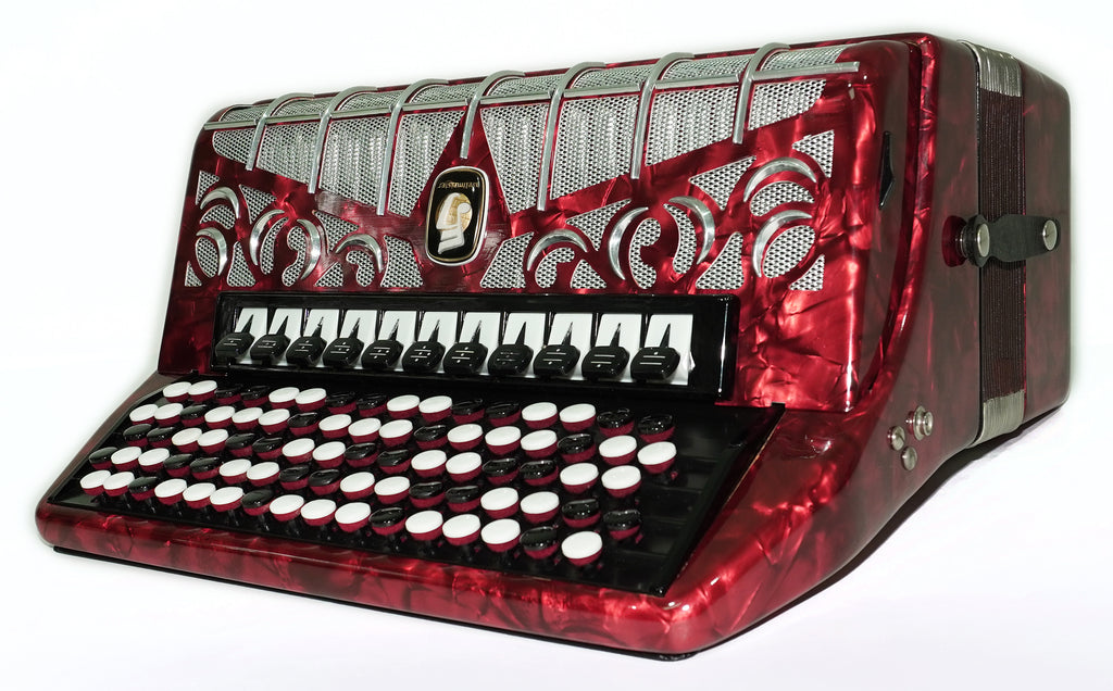 Weltmeister Grandina Button Accordion 120 Bass, made in Germany, preorder for Karina Karnaukh, first payment