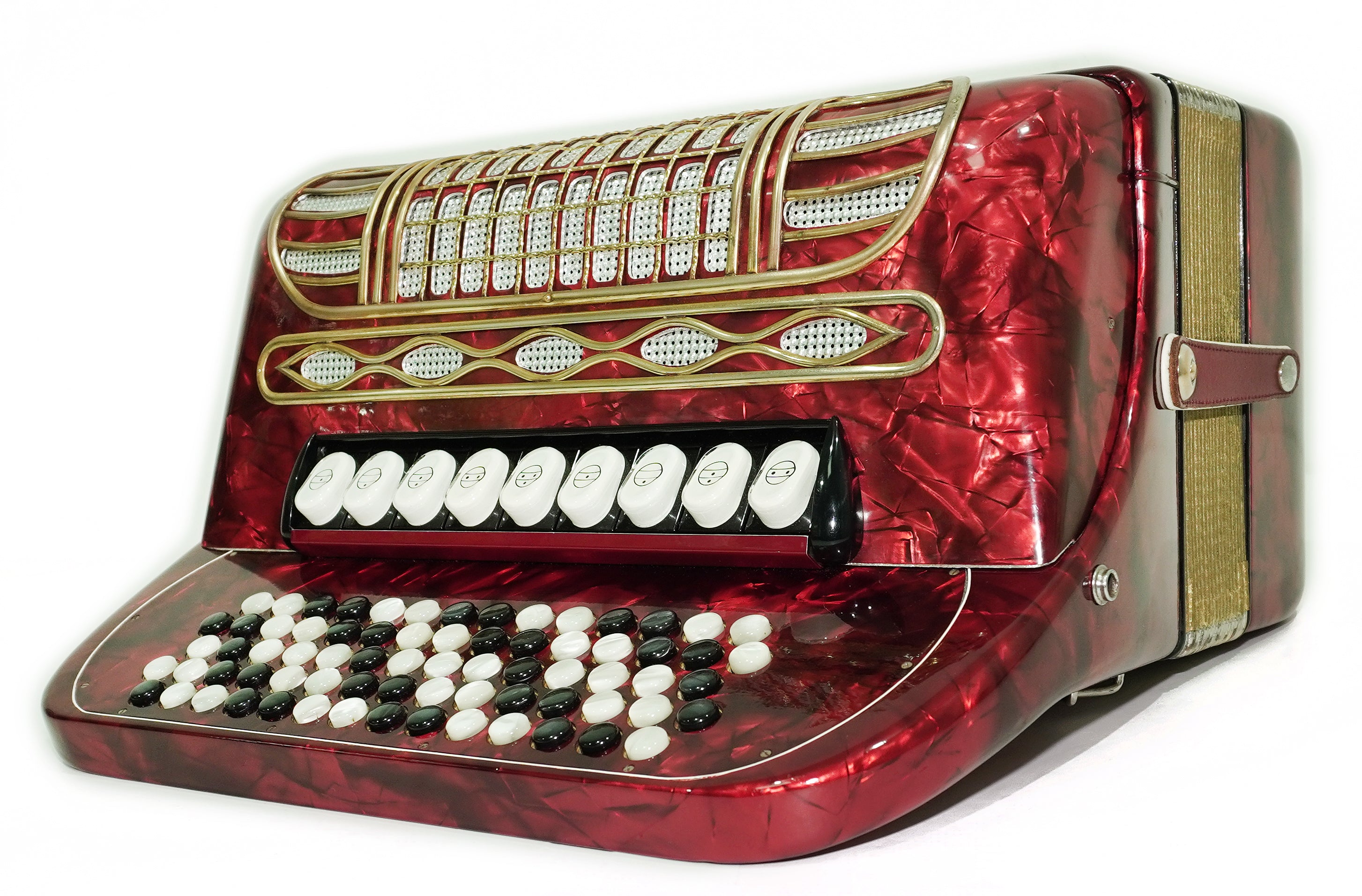 Hohner Riviera III 5 Row Lightweight C Griff Button Accordion 96 Bass made in Germany, Original Accordeone de Botones, 2740
