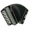 Converter Bayan Rubin 5 Free Bass and Stradella, 120 Bass Button Accordion, Vintage Russian Bayan Accordion, with Straps and Case, 2741