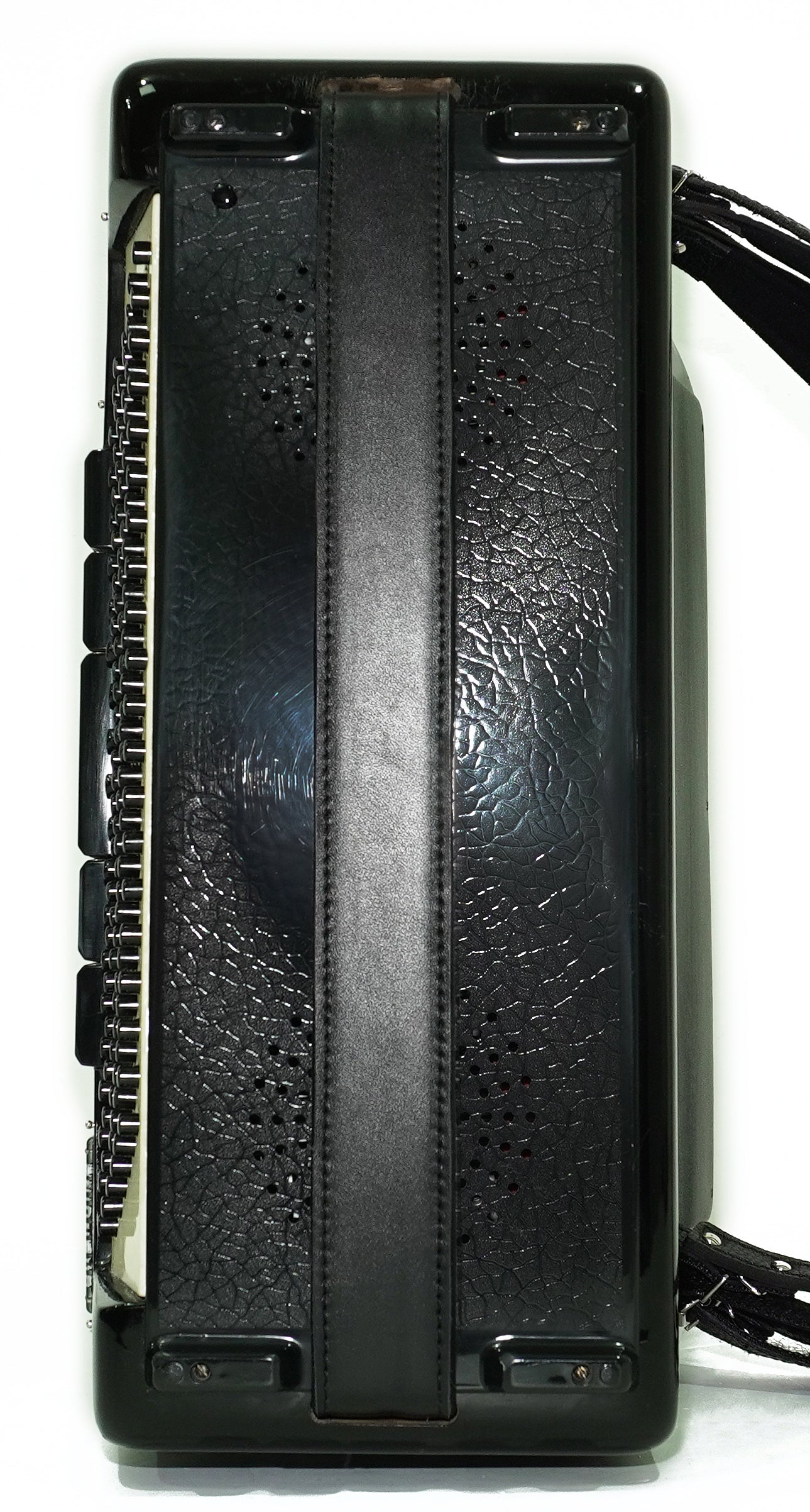Weltmeister Grandina Button Accordion 120 Bass, made in Germany, 5 Row Bayan B Griff, Straps and Case, 2738