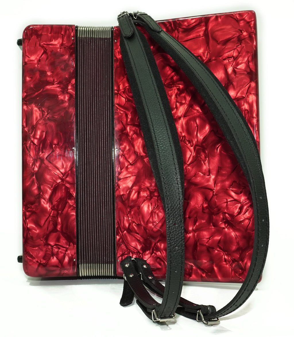 Weltmeister Stella Accordion 96 Bass, German Accordian Instrument, New Straps and Soft Case for Gift, Original Keyboard Piano Acordeone, 2739