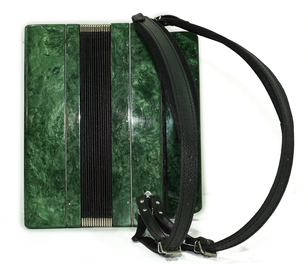 Tulskiy Russian Bayan Etude 205M2, 3 Row Chromatic Button Accordion 100 bass, New Straps and Soft Case for Gift, Acordeone de Botones, 2755