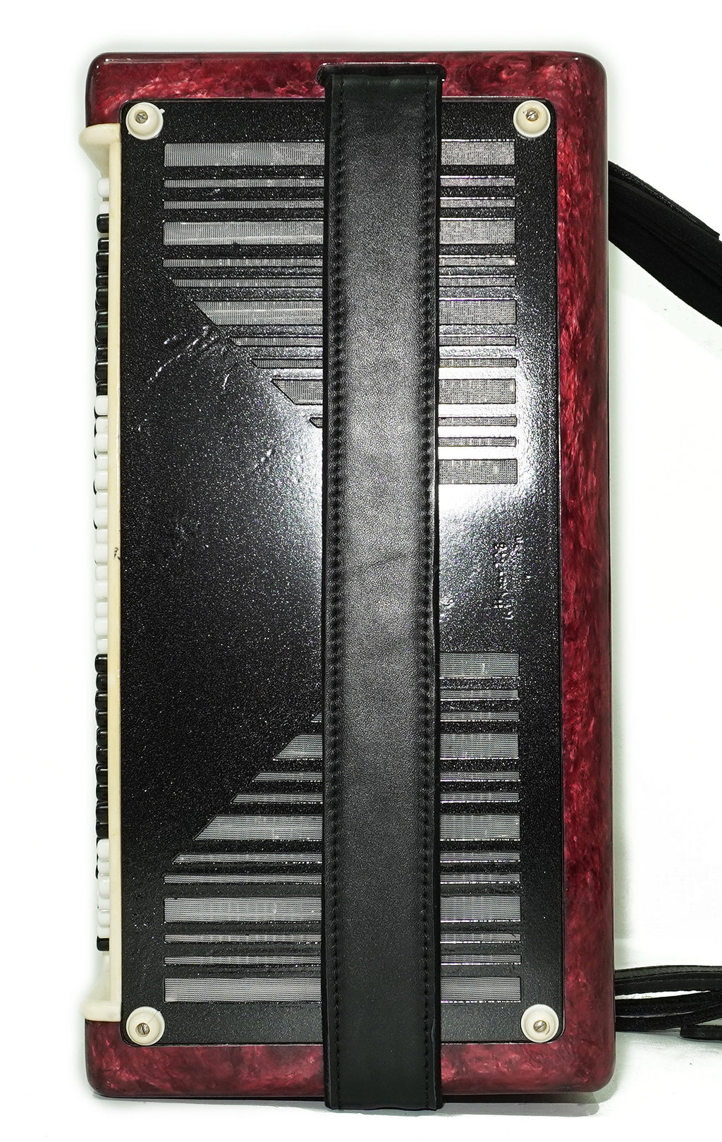 Tulskiy Russian Bayan Etude, 3 Row Chromatic Button Accordion 100 Bass, B System, Straps and Case, Soviet Garmoshka Tula, 2760