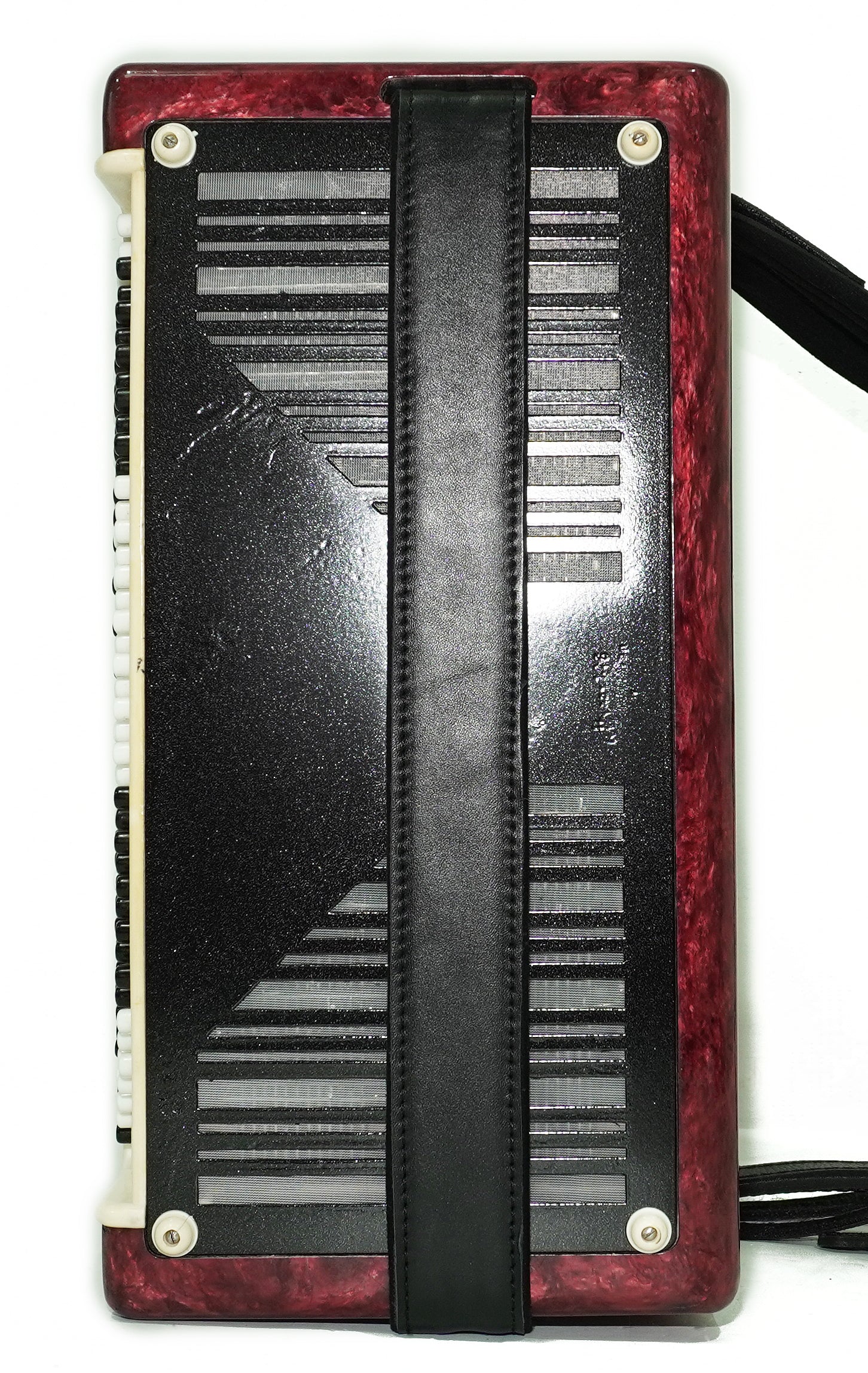 Tulskiy Russian Bayan Etude, 3 Row Chromatic Button Accordion 100 Bass, B System, Straps and Case, Soviet Garmoshka Tula, 2760