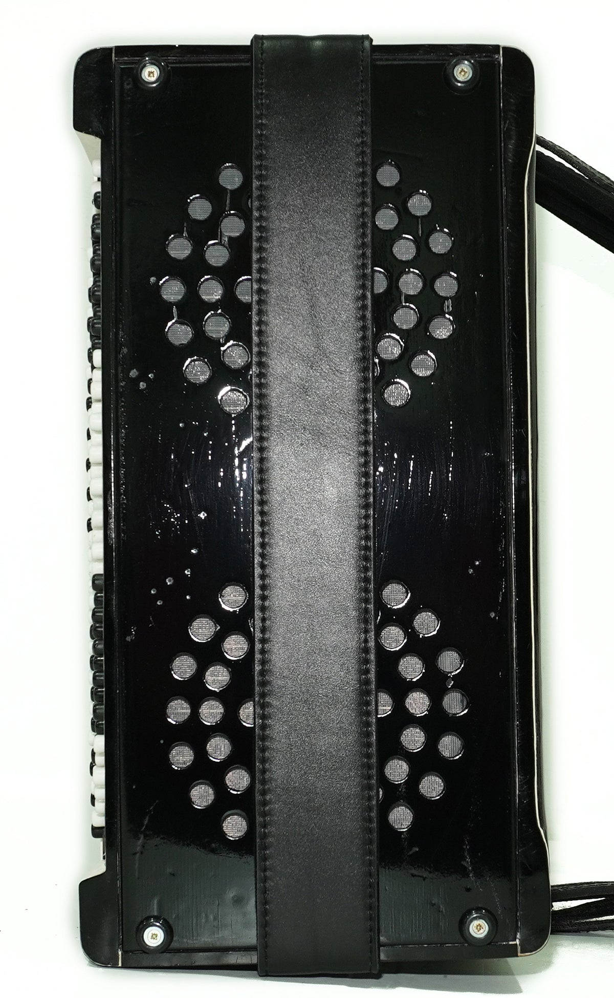 Russian Bayan Tulskiy, 3 Row Tula Chromatic Button Accordion, Vintage Music Box B System, New Straps, 2759