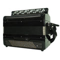 Vintage Converter Free Bass Button Accordion Yasnaya Polyana Russian Bayan Copper Voices Solid Reeds, New Straps and Soft Case, 2757