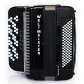 NEW Weltmeister Romance 703 Button Accordion, made in Germany, 96 Bass buttons, 5 Row Accordion B-Gripp, Black, Straps and Case, Shipping from USA
