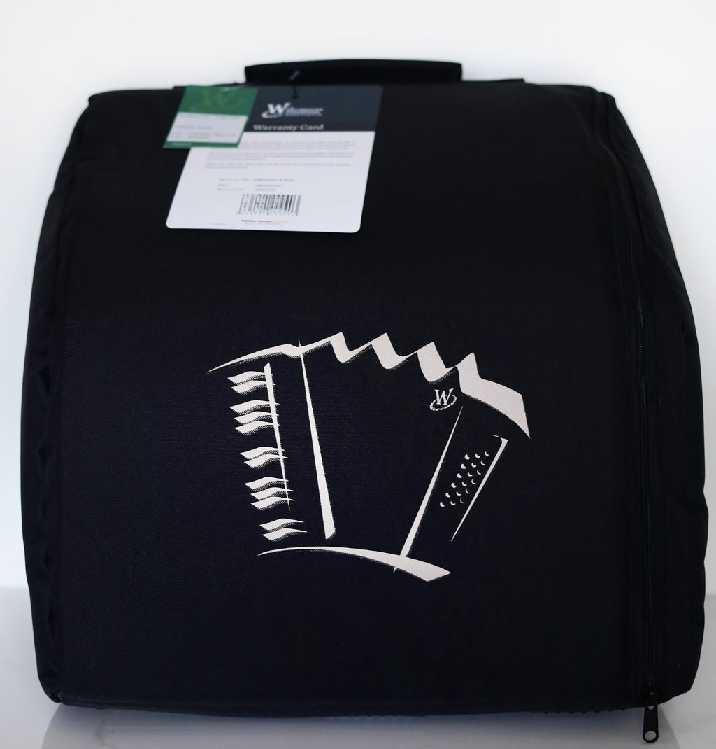 NEW Weltmeister Romance 703 5 Rows Chromatic Button Accordion, made in Germany, 96 Bass buttons, B-Gripp, Red Pearl, incl. Straps and Case, Item Location USA