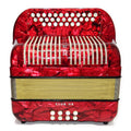 Close to New! Hohner Club llB Diatonic Squeezebox German Button Accordion Straps 2052, Rare Quality Harmonica, Amazing sound!