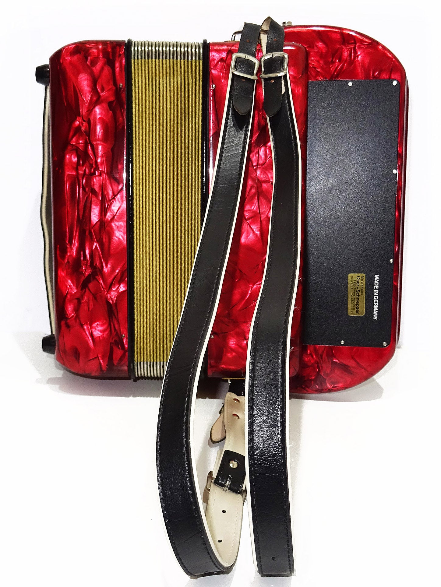 Close to New! Hohner Club llB Diatonic Squeezebox German Button Accordion Straps 2052, Rare Quality Harmonica, Amazing sound!
