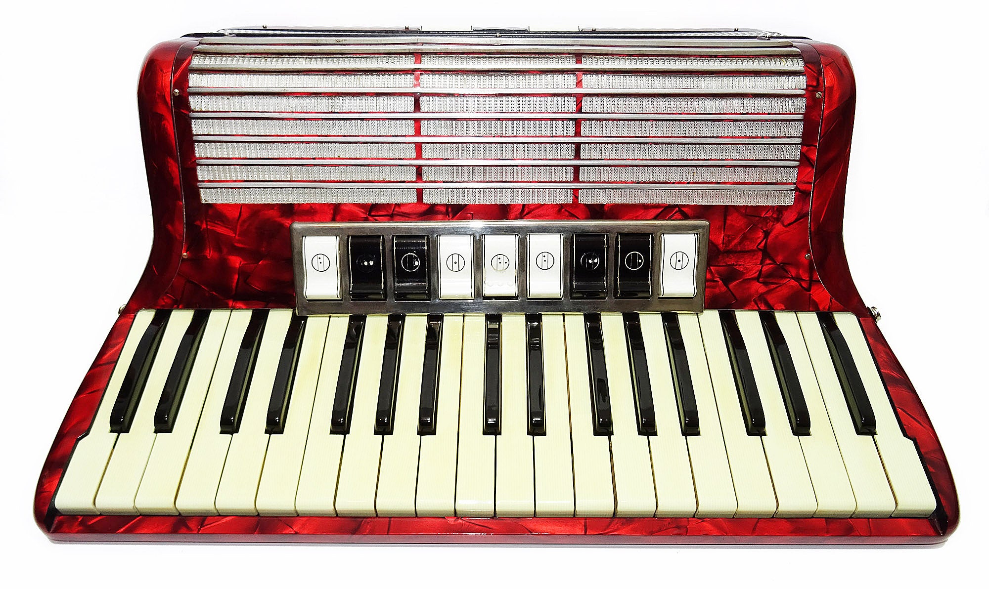 Hohner Tango IIM made in Germany Rare Lightweight Original Piano Accordion, 2065, incl. Straps, Top Quality Concert Accordion, Amazing Rich Sound!