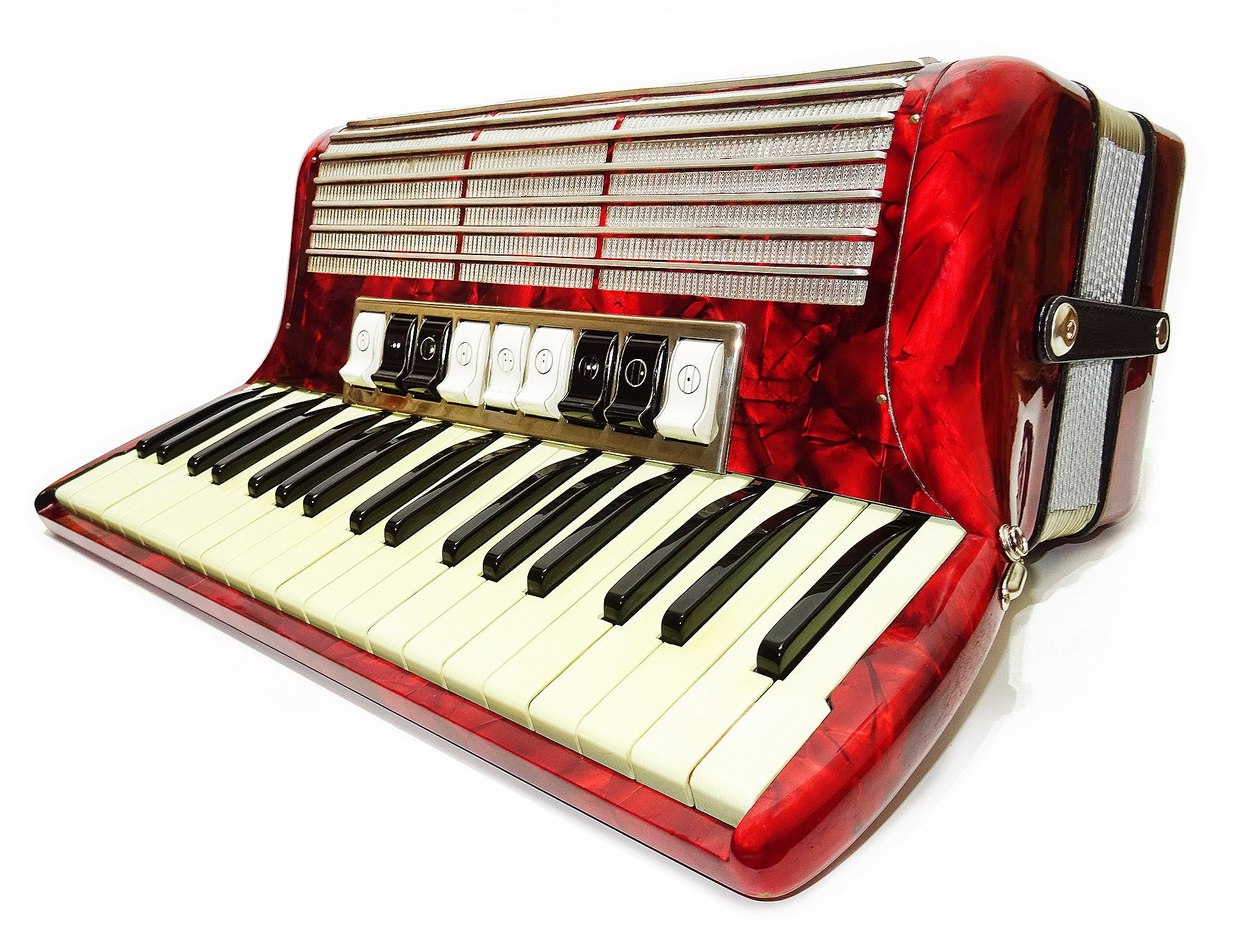 Hohner Tango IIM made in Germany Rare Lightweight Original Piano Accordion, 2065, incl. Straps, Top Quality Concert Accordion, Amazing Rich Sound!