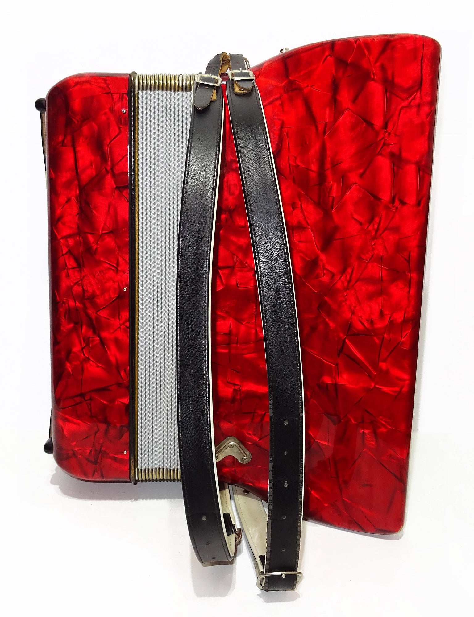 Hohner Tango IIM made in Germany Rare Lightweight Original Piano Accordion, 2065, incl. Straps, Top Quality Concert Accordion, Amazing Rich Sound!