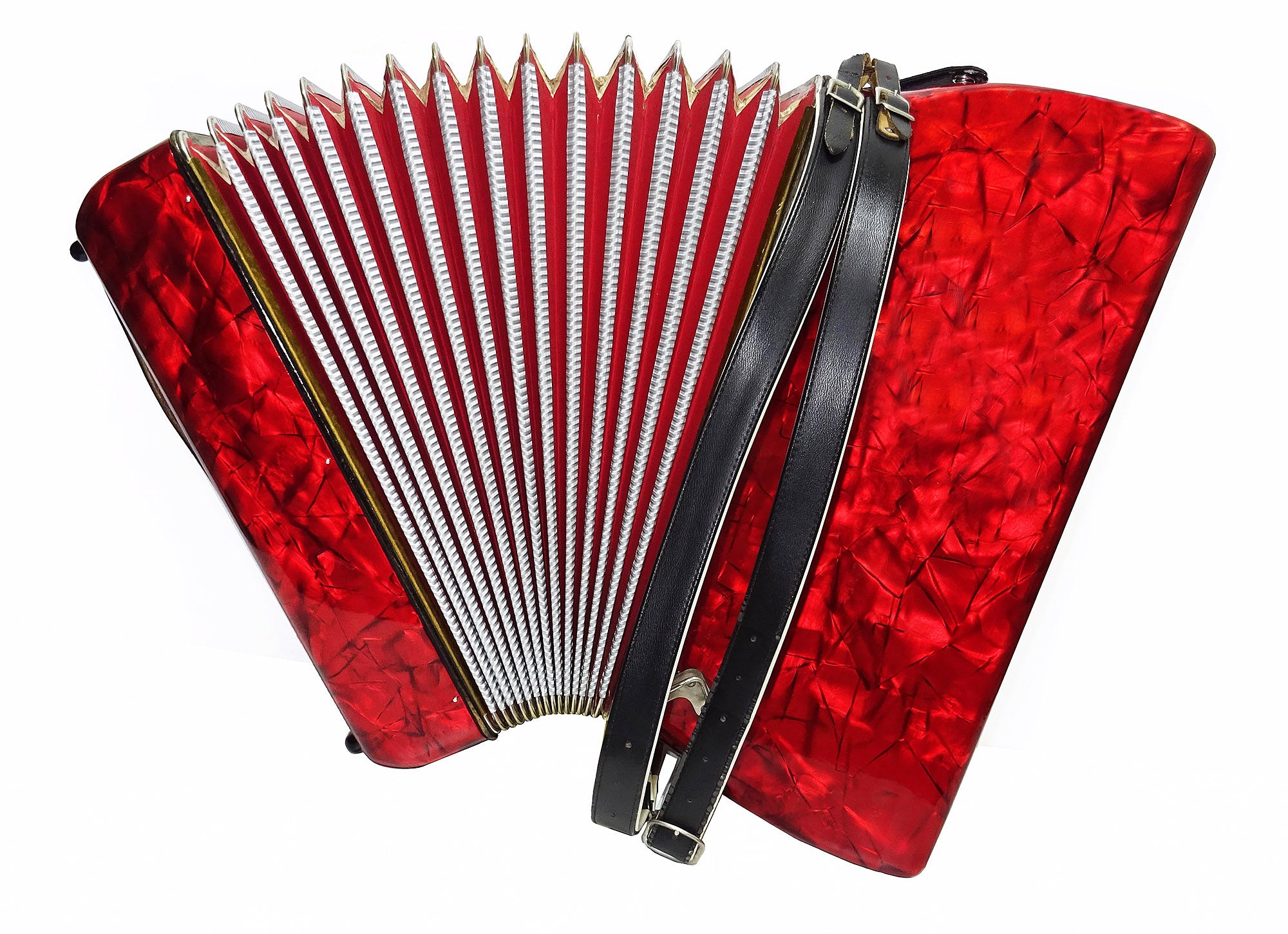 Hohner Tango IIM made in Germany Rare Lightweight Original Piano Accordion, 2065, incl. Straps, Top Quality Concert Accordion, Amazing Rich Sound!
