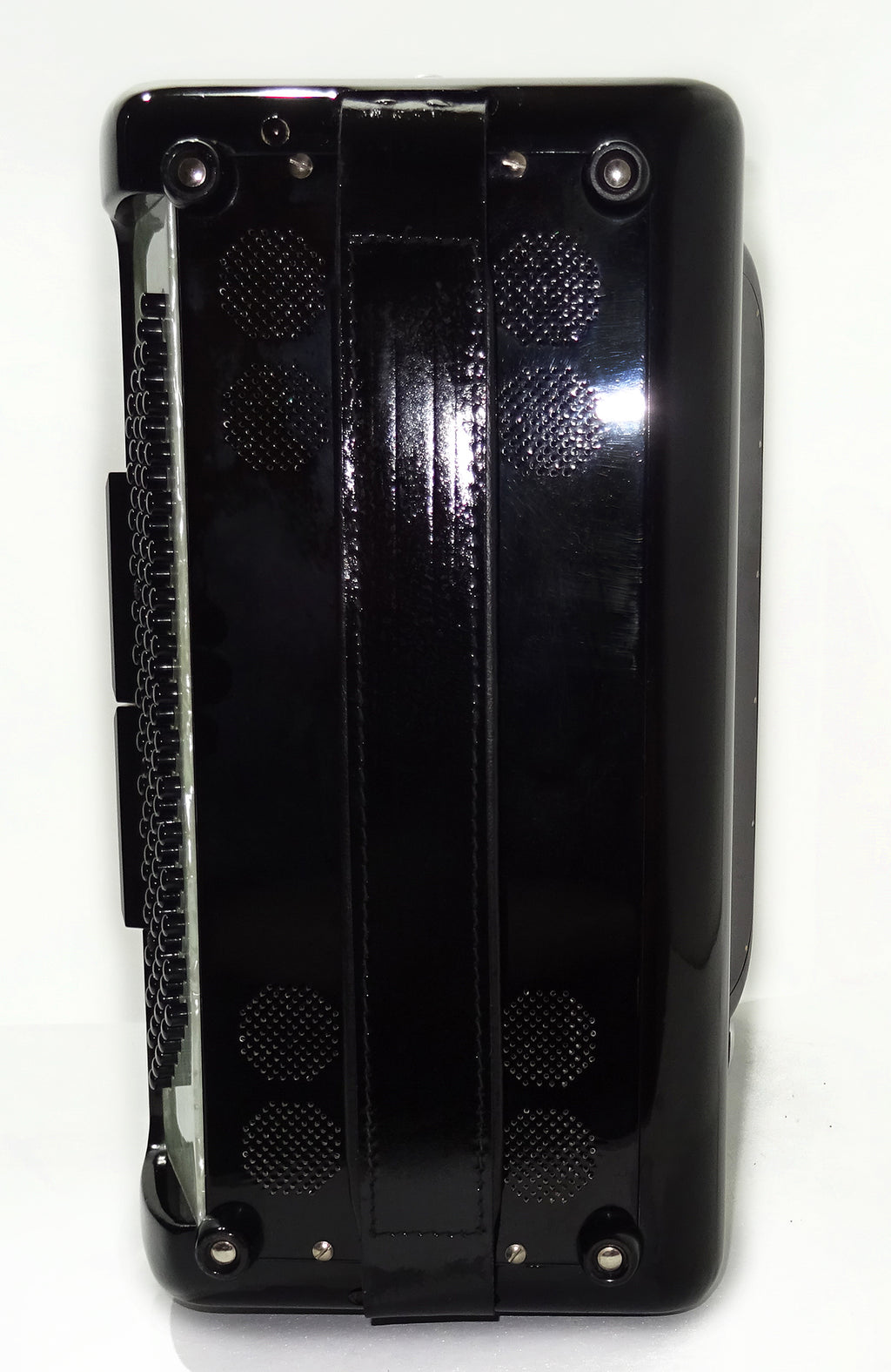 Adria Cromaton III B Grand Luxe 5 Row Button Accordion 96 Bass, made in Italy, with Straps and Hard Case, Lightweight Accordeone de Botones, 2542