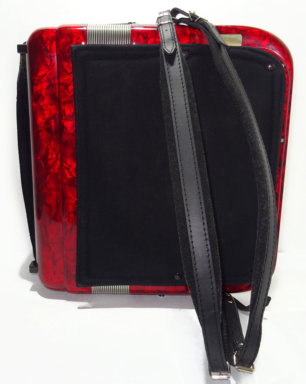 Perfect Excelsior 120 Bass Button Accordion, made in Italy, C System, Double Cassotto, 2538, includes Straps and Hard Case, Professional Accordian!