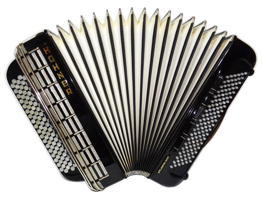 Hohner Atlanta 145P 5 Rows Button Accordion made in Germany Harmonika Professional Akkordeon Fantastic sound, 2561