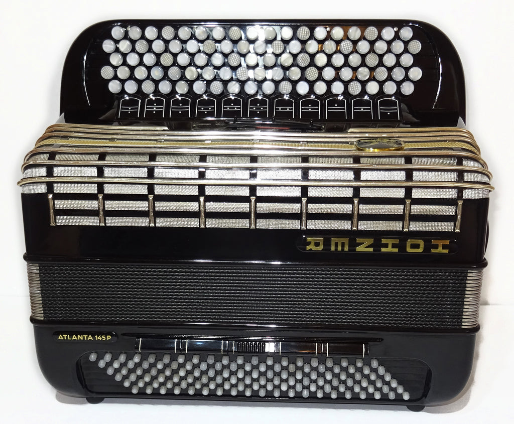 Hohner Atlanta 145P 5 Rows Button Accordion made in Germany Harmonika Professional Akkordeon Fantastic sound, 2561