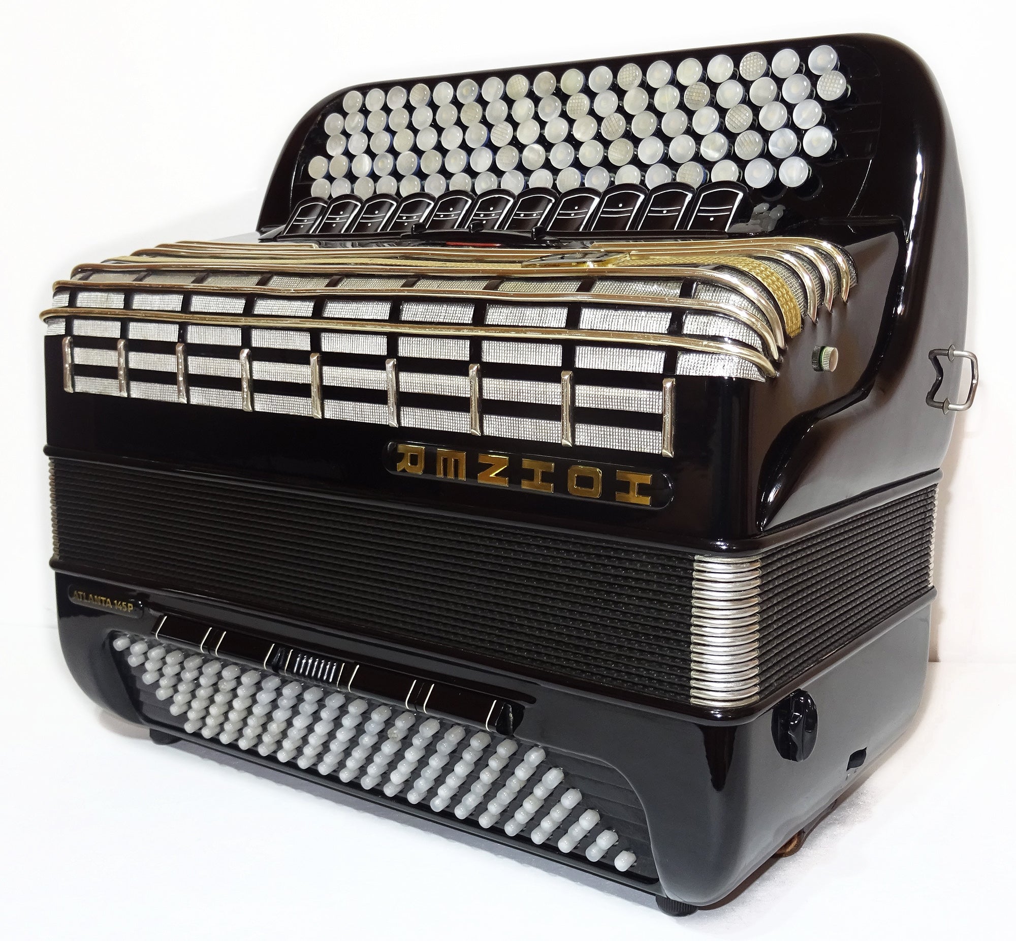 Hohner Atlanta 145P 5 Rows Button Accordion made in Germany Harmonika Professional Akkordeon Fantastic sound, 2561