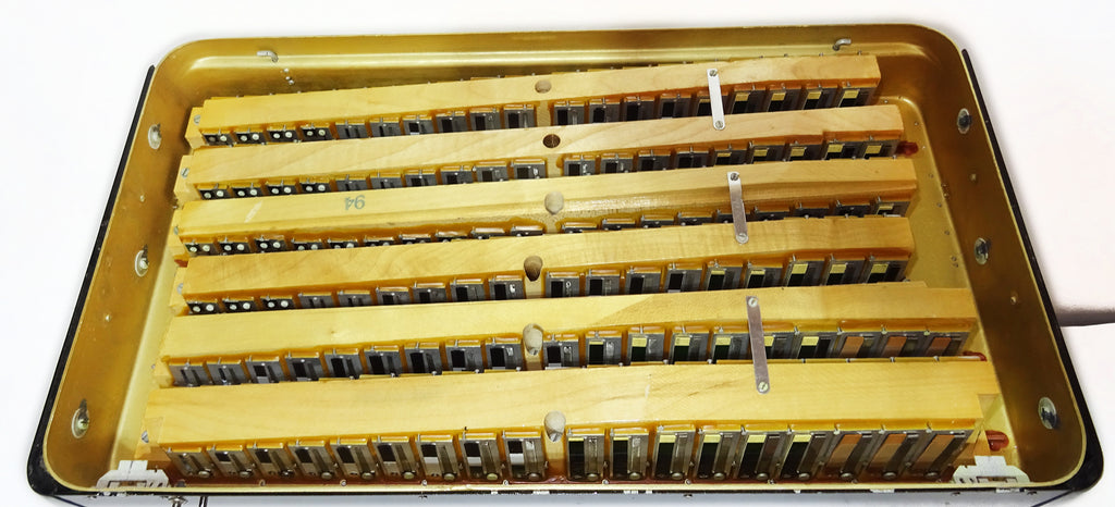 Hohner Atlanta 145P 5 Rows Button Accordion made in Germany Harmonika Professional Akkordeon Fantastic sound, 2561