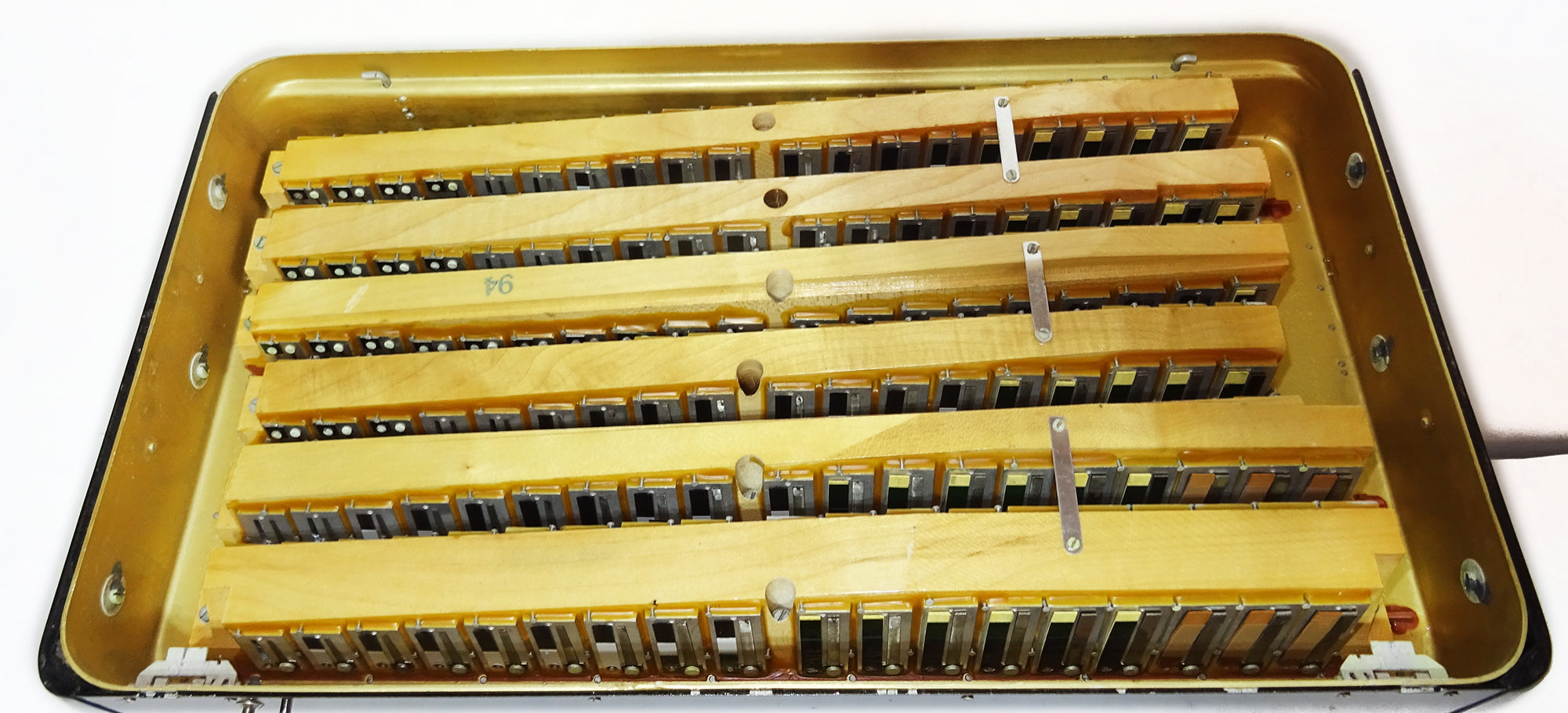 Hohner Atlanta 145P 5 Rows Button Accordion made in Germany Harmonika Professional Akkordeon Fantastic sound, 2561