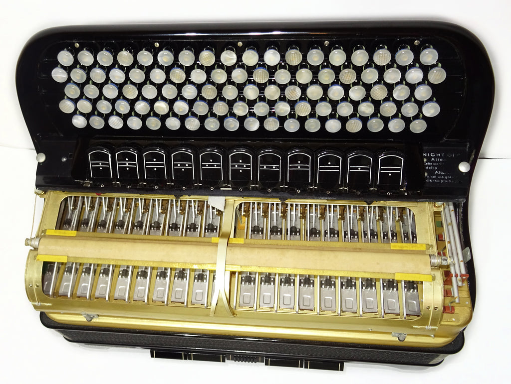 Hohner Atlanta 145P 5 Rows Button Accordion made in Germany Harmonika Professional Akkordeon Fantastic sound, 2561
