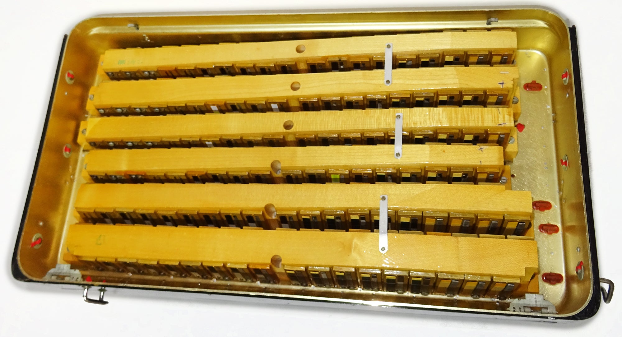Hohner Atlanta 145 Akkordeon Professional 5 Rows Button Accordion made in Germany, Original Top Quality Fisarmonica Fantastic sound, 2562