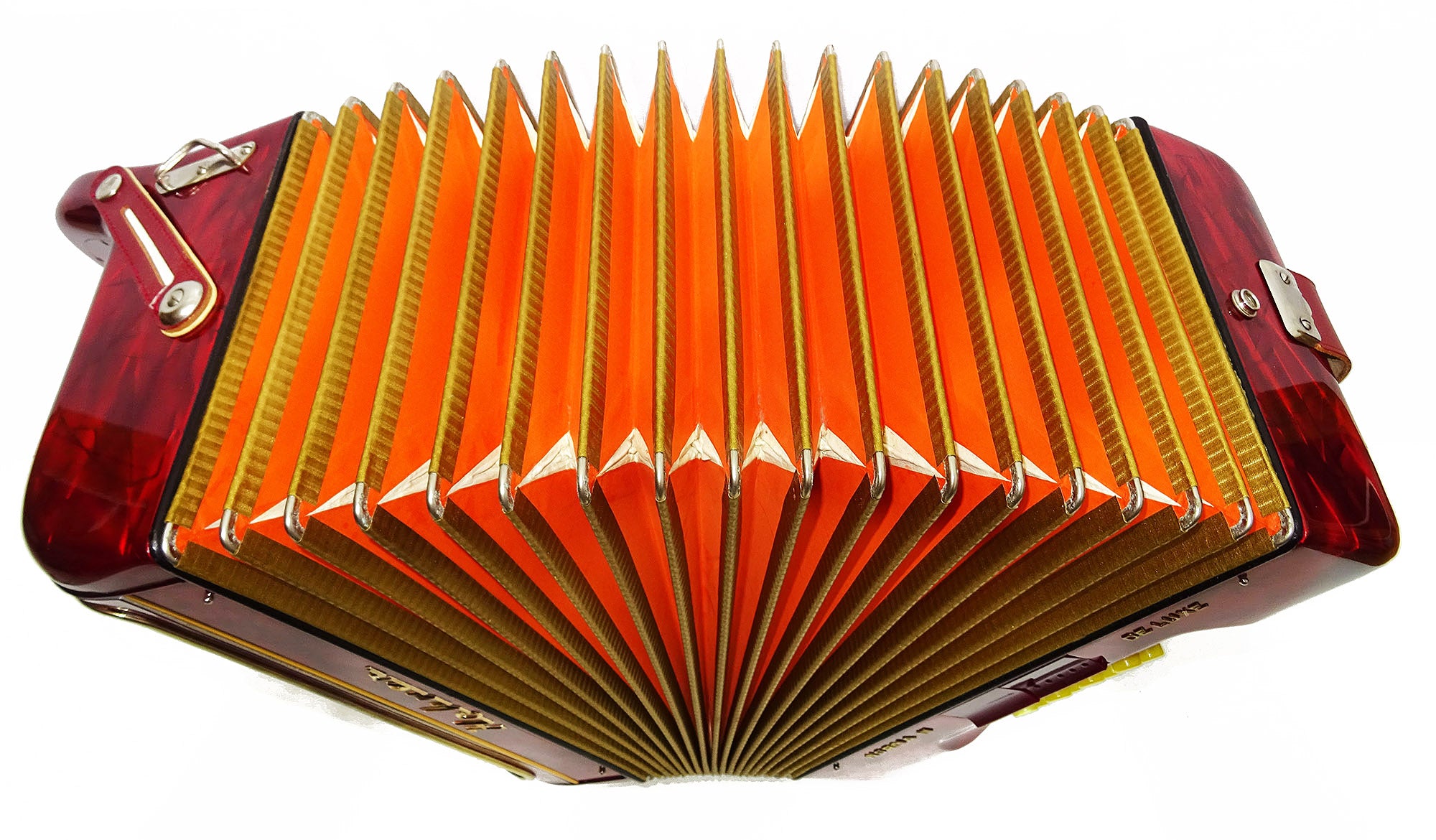 Almost Unused Hohner Norma III DeLuxe Diatonic Button Accordion Garmon German Harmonika 2135, Rare Squeezebox, Fantastic sound!