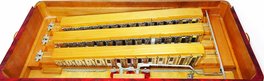 Hohner Riviera II Lightweight 5 Row Button Accordion C System made in Germany 2147, incl New Straps, Amazing sound!