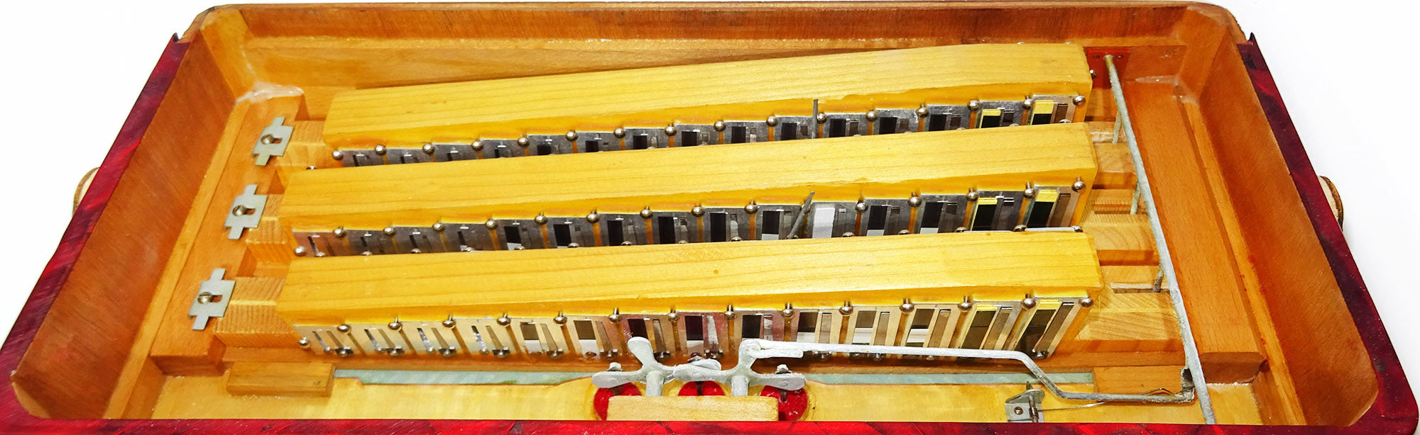 Hohner Riviera II Lightweight 5 Row Button Accordion C System made in Germany 2147, incl New Straps, Amazing sound!
