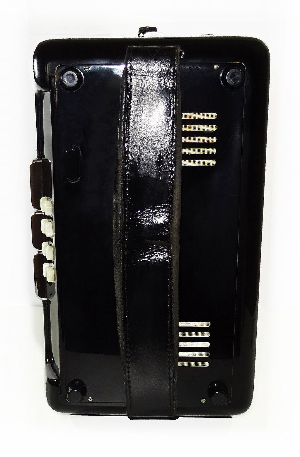 Close to New! Hohner Ouverture V Diatonic Original German Squeezebox Button Accordion Garmon Straps 2040, Rare Luxury Harmonica, Fantastic sound!
