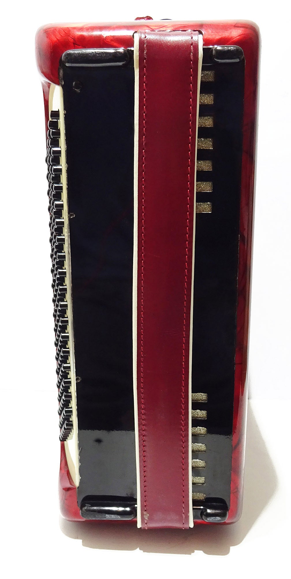 Hohner Riviera IV Original 5 Row Button Accordion made in Germany 2183, incl New Straps, Rich Powerful Sound