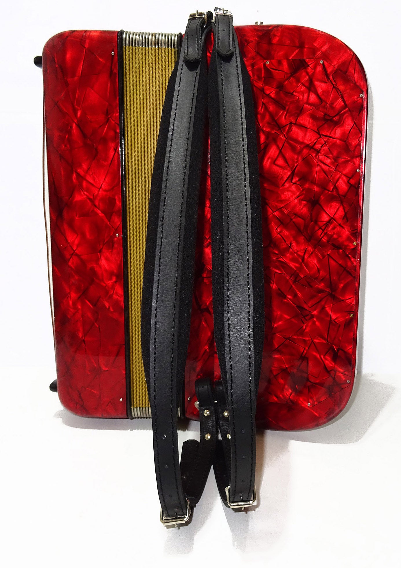 Hohner Riviera IV Original 5 Row Button Accordion made in Germany 2183, incl New Straps, Rich Powerful Sound