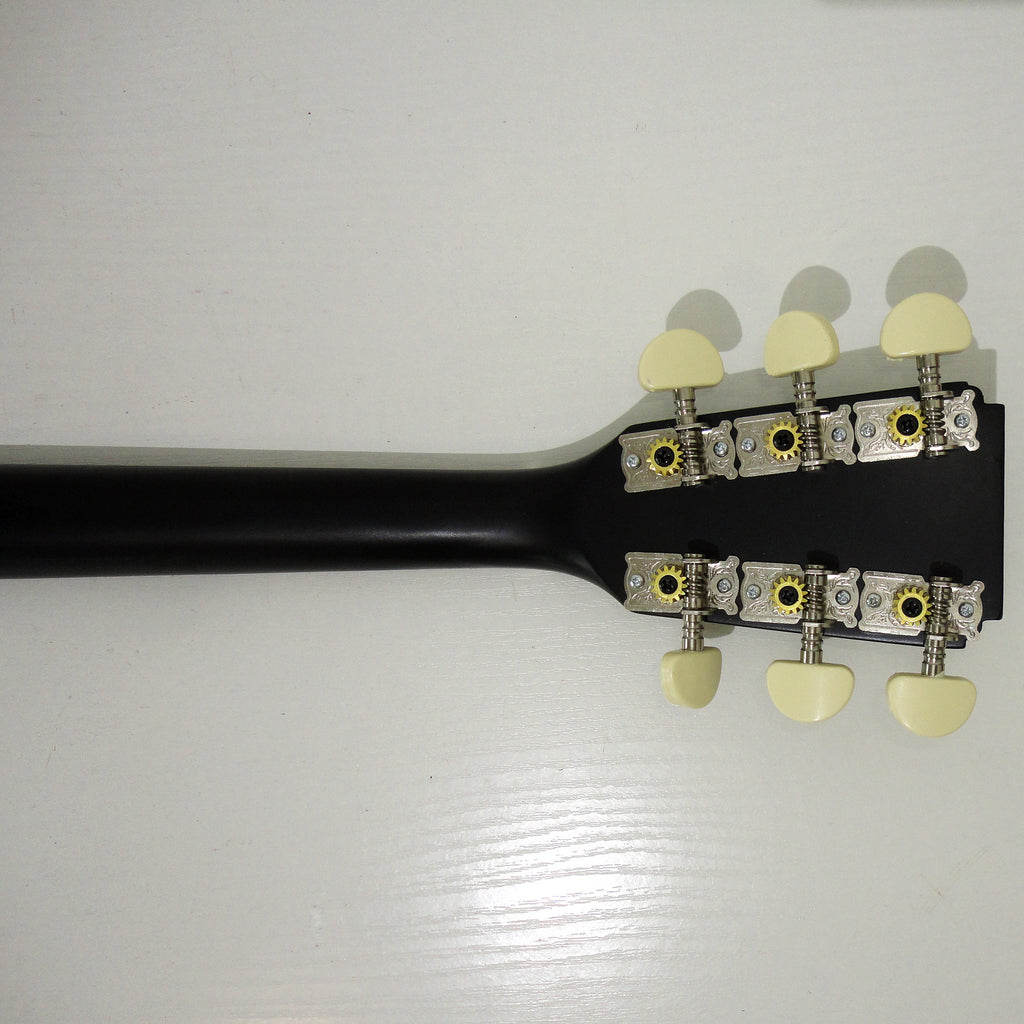 Brand New Classic Original Balalaika 6 Strings Prima, Folk Musical Instrument Handpainted with Ornament