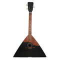 Brandneue klassische Original Balalaika 3 Saiten Prima, hergestellt in der Ukraine, Naturholz schwarz lackiert