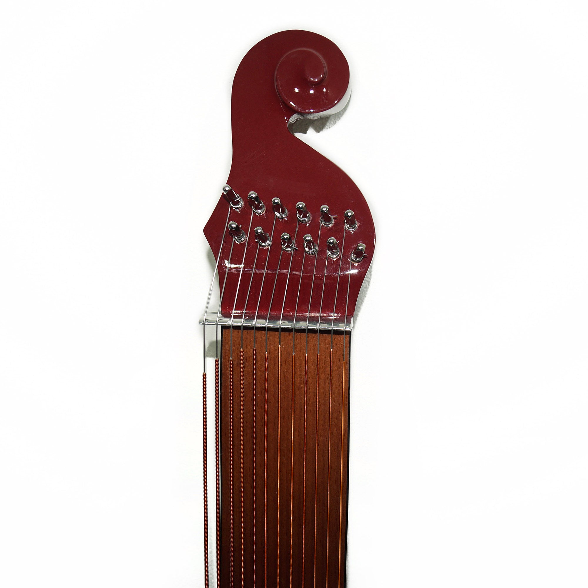 New Folk Ukrainian Bandura 46 Strings Musical Instrument Chernigiv Type for Beginner Children Natural Wood Very Beautiful Sound!