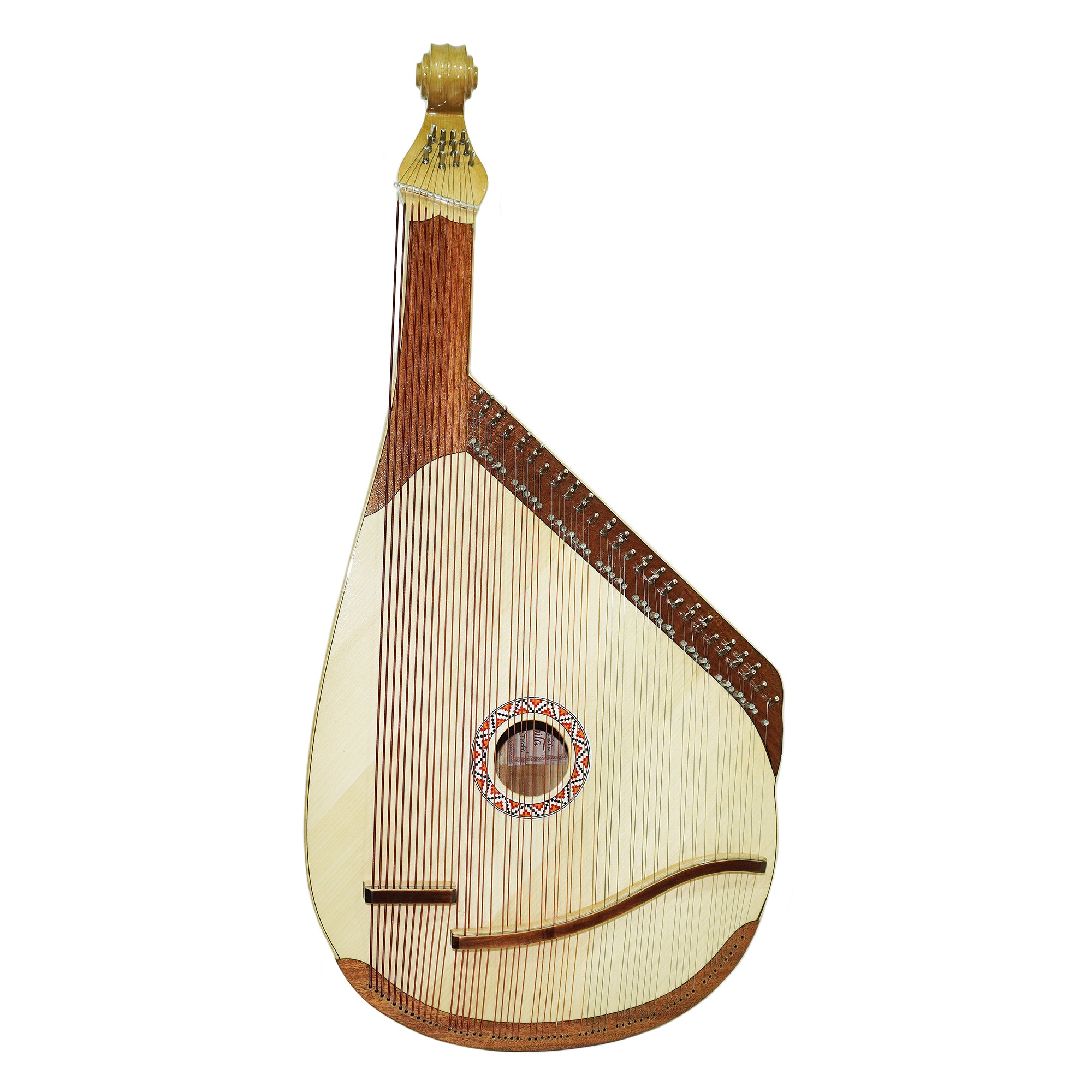 New Folk Lviv Bandura 55 Strings Lightweight Chromatic Musical Instrum ...