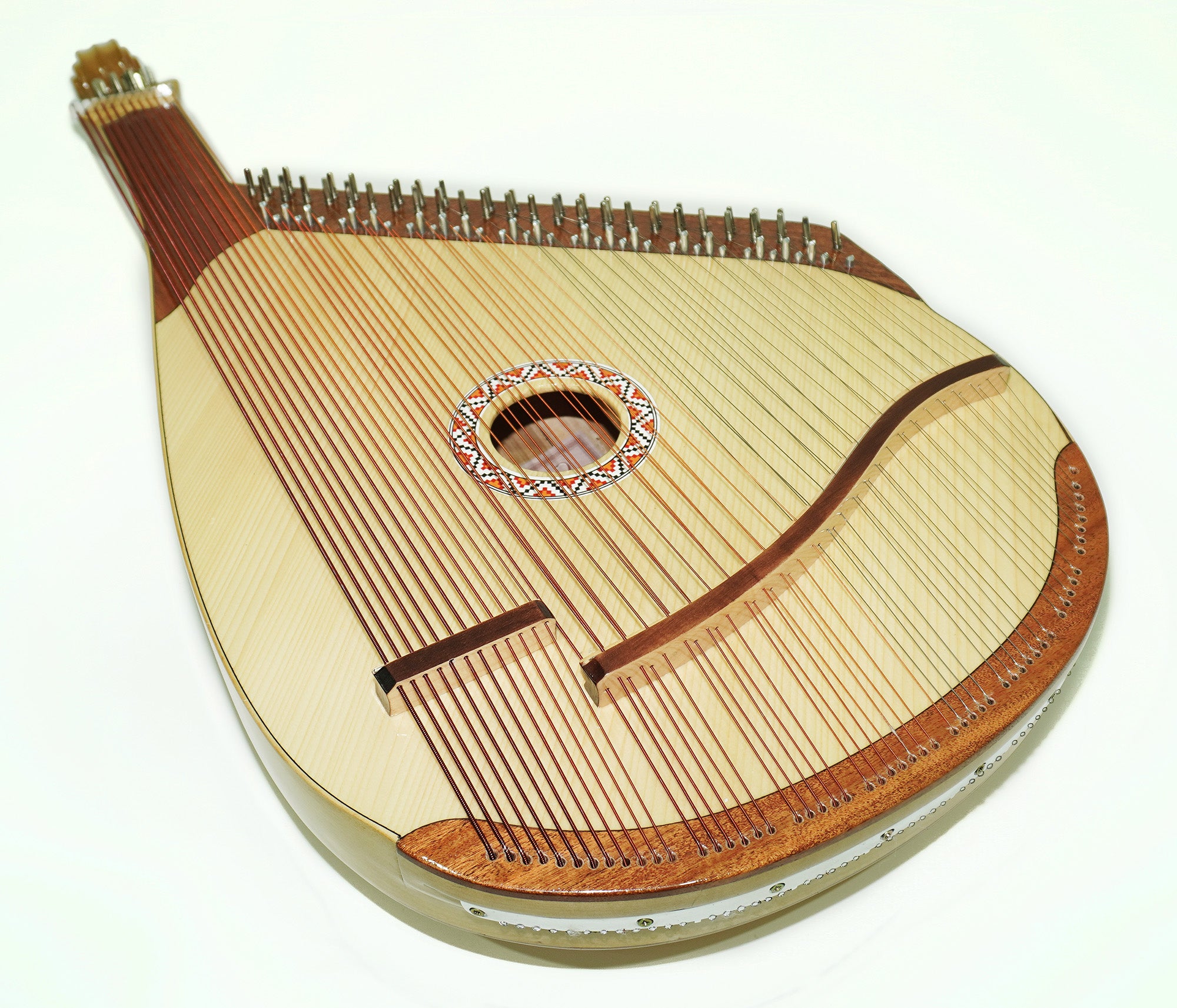 New Folk Lviv Bandura 55 Strings Lightweight Chromatic Musical Instrument made in Ukraine Wonderful Sound!