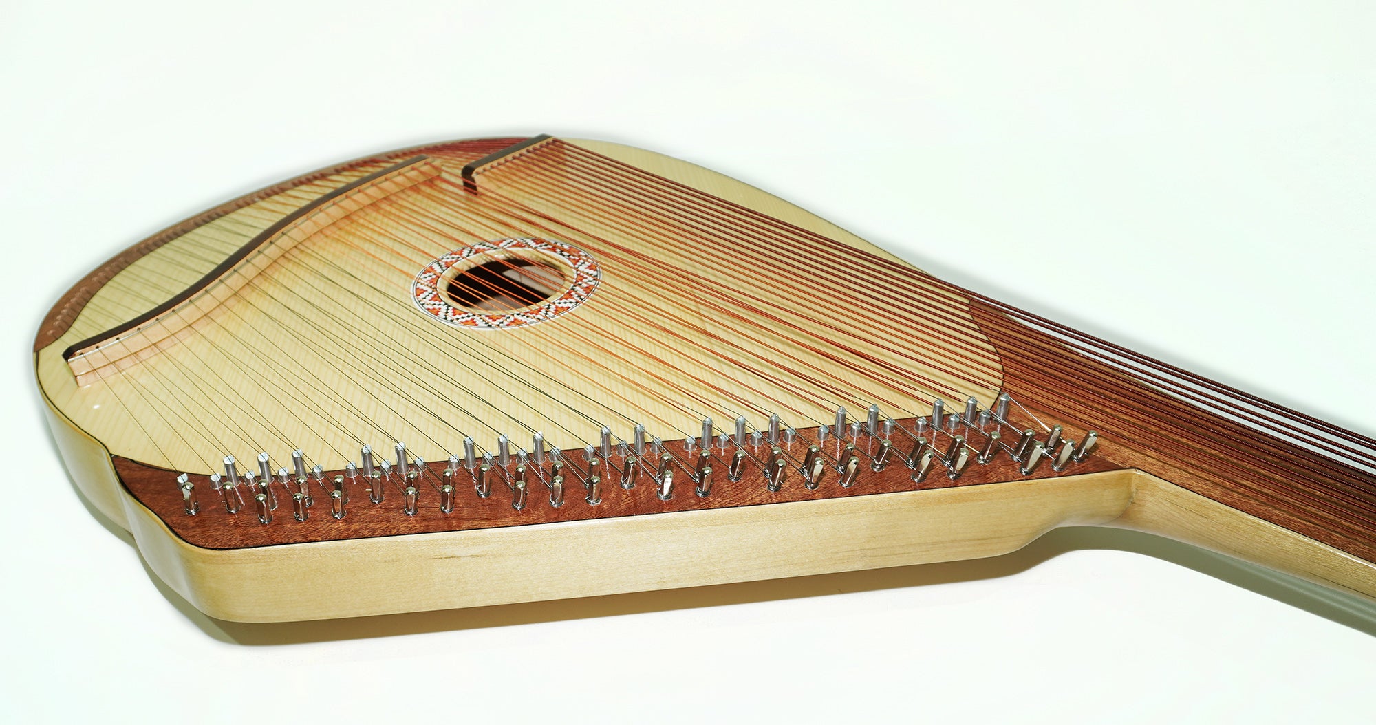 New Folk Lviv Bandura 55 Strings Lightweight Chromatic Musical Instrument made in Ukraine Wonderful Sound!