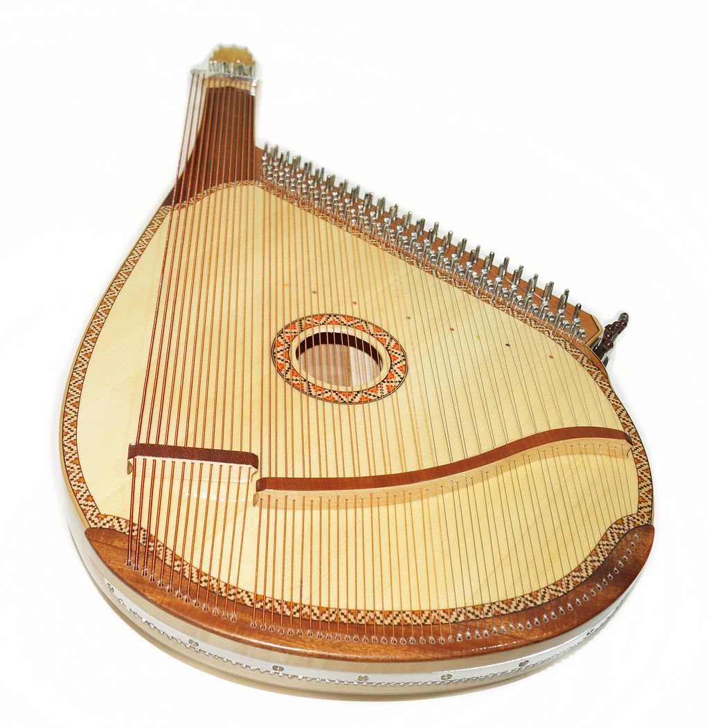 New Traditional Folk Bandura Lviv Chromatic 61 Strings Musical Instrument made in Ukraine Magnificent Sound!