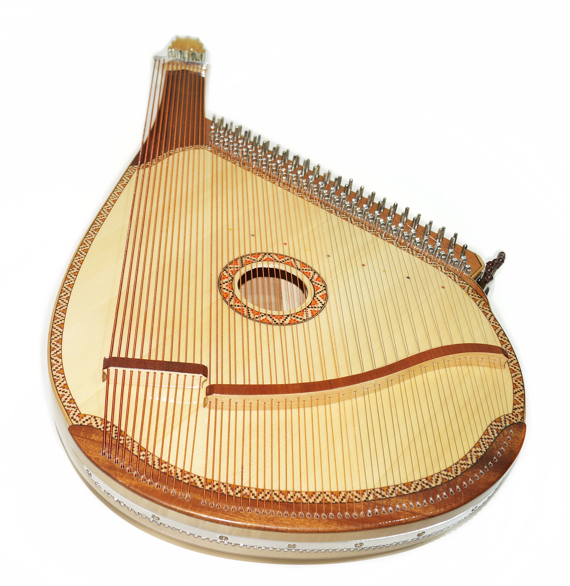 New Traditional Folk Bandura Lviv Chromatic 61 Strings Musical Instrument made in Ukraine Magnificent Sound!